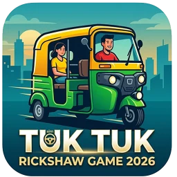 Tuk Tuk Auto Rickshaw Game 3D 아이콘